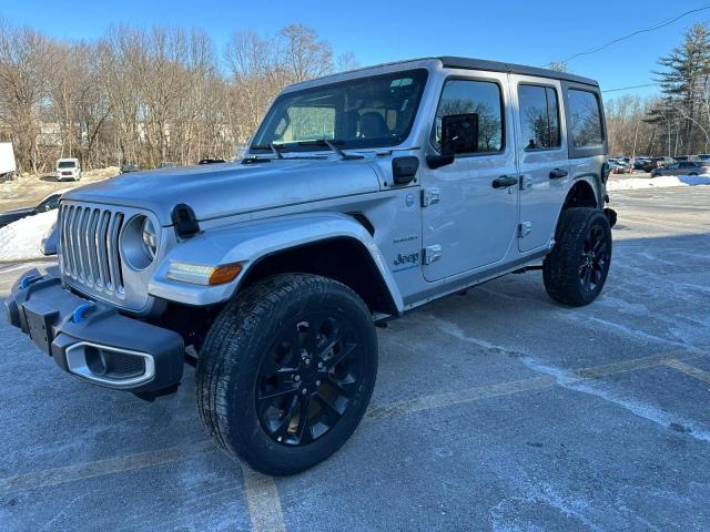 JEEP WRANGLER S 2023 silver  hybrid engine 1C4JJXP69PW699057 photo #1