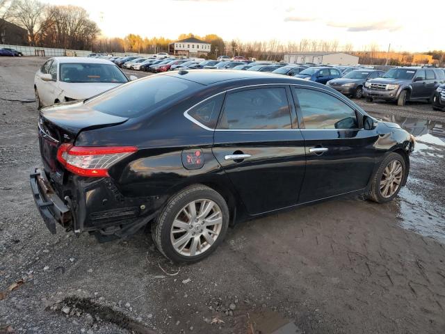 NISSAN SENTRA S 2014 black  gas 3N1AB7AP8EY206752 photo #4