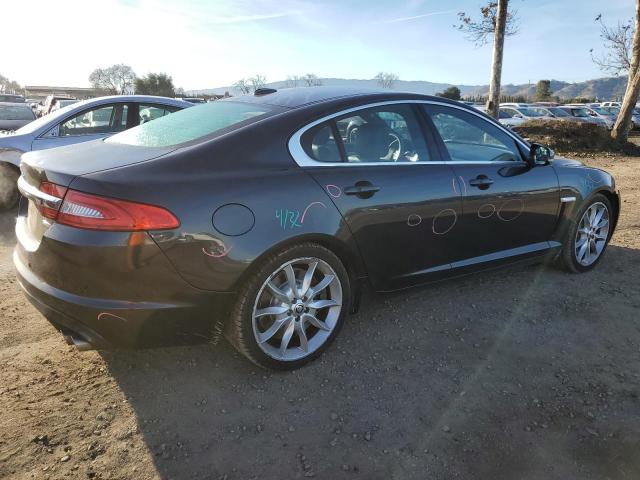 JAGUAR XF SUPERCH 2012 charcoal  gas SAJWA0HE0CMS35830 photo #4