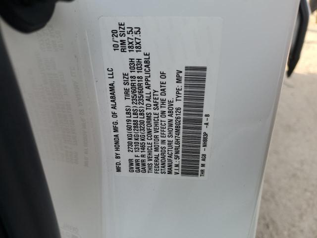 2021 HONDA ODYSSEY EX - 5FNRL6H74MB026126