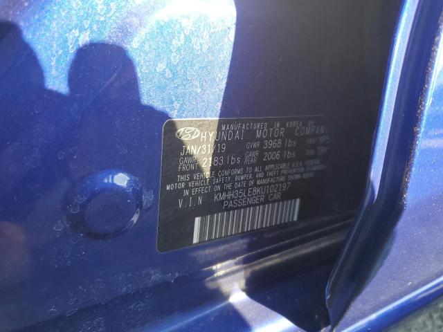 2019 HYUNDAI ELANTRA GT - KMHH35LE8KU102197