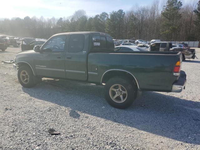 TOYOTA TUNDRA ACC 2001 green 4dr ext gas 5TBRT34111S170345 photo #3