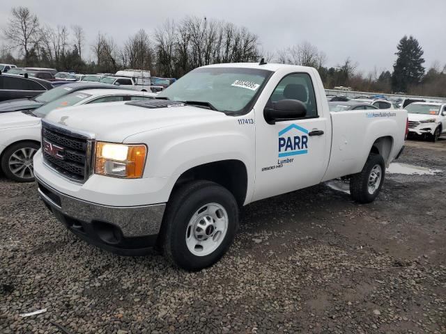 GMC SIERRA C25 2014 white  flexible fuel 1GT01ZCG4EF178055 photo #1