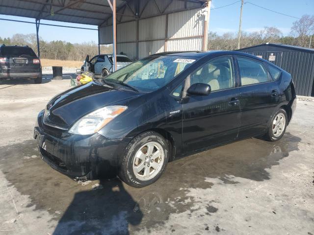 TOYOTA PRIUS 2007 black  hybrid engine JTDKB20U277673424 photo #1