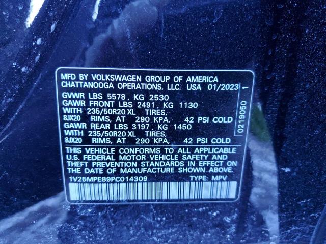 2023 VOLKSWAGEN ID.4 S 1V25MPE89PC014309