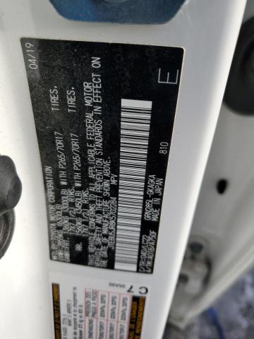 2019 TOYOTA 4RUNNER SR - JTEBU5JR8K5702284