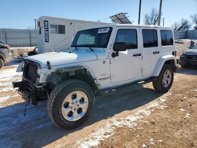 JEEP WRANGLER U 2015 white  flexible fuel 1C4BJWEG2FL537796 photo #1