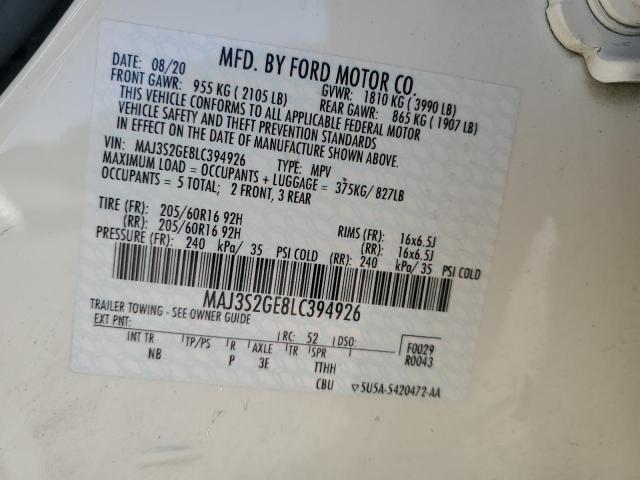 2020 FORD ECOSPORT S - MAJ3S2GE8LC394926
