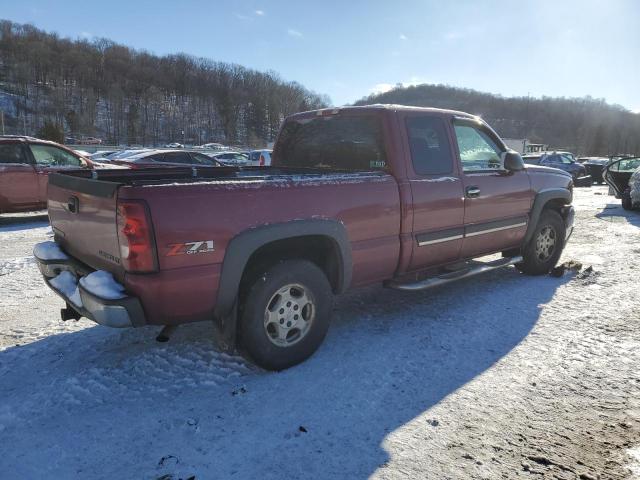 CHEVROLET SILVERADO 2004 maroon 4dr ext gas 2GCEK19TX41133653 photo #4