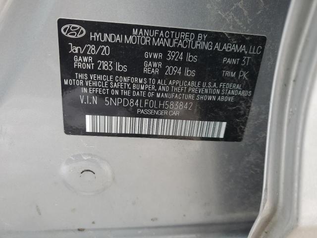 2020 HYUNDAI ELANTRA SE - 5NPD84LF0LH583842
