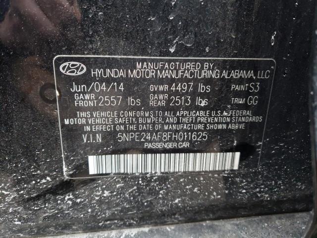 2015 HYUNDAI SONATA SE 5NPE24AF8FH011625
