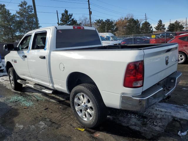 DODGE RAM 2500 2010 white crew pic diesel 3D7UT2CL7AG143461 photo #3