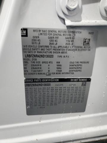 2022 BUICK ENVISION E - LRBFZNR42ND136020