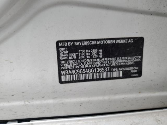 2016 BMW 428 XI GRA WBA4C9C54GG136537