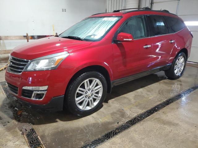 CHEVROLET TRAVERSE L 2014 red  gas 1GNKVGKD0EJ277050 photo #1