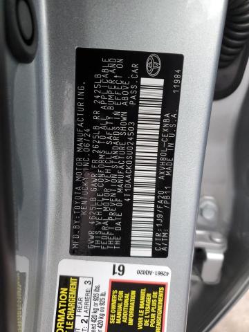 2025 TOYOTA CAMRY XSE - 4T1DAACK0SU024503