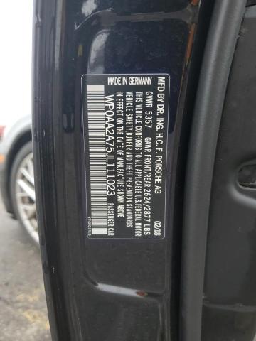 2018 PORSCHE PANAMERA 4 - WP0AA2A75JL111023