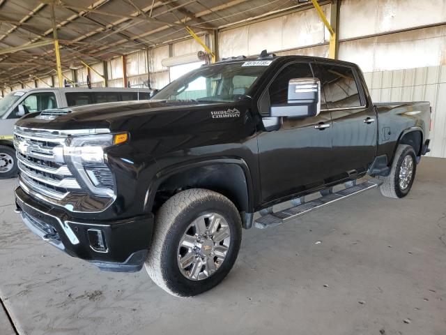 CHEVROLET SILVERADO 2024 black  diesel 1GC4YREY4RF128846 photo #1