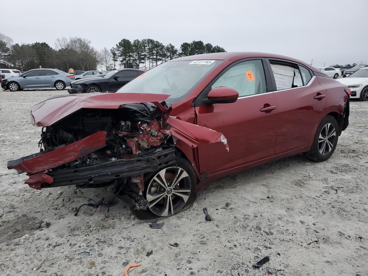 3N1AB8CVXMY319957 NISSAN SENTRA SV 2021