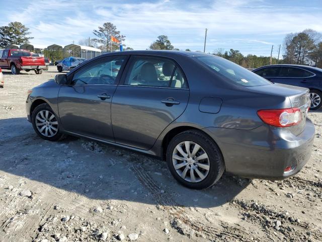 TOYOTA COROLLA BA 2013 gray  gas 2T1BU4EE6DC063219 photo #3