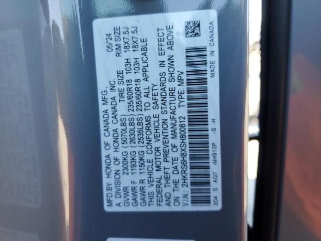 2025 HONDA CR-V SPORT 2HKRS6H8XSH800812