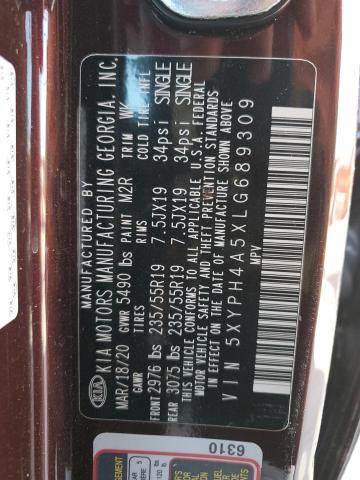 2020 KIA SORENTO EX - 5XYPH4A5XLG689309