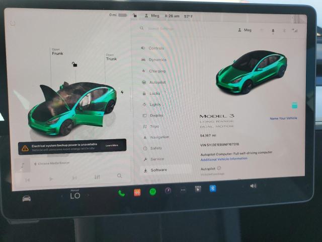 2022 TESLA MODEL 3 - 5YJ3E1EB9NF167318
