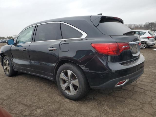 ACURA MDX 2016 black  gas 5FRYD4H23GB060207 photo #3