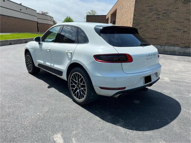 PORSCHE MACAN S 2018 white  gas WP1AB2A53JLB30292 photo #4