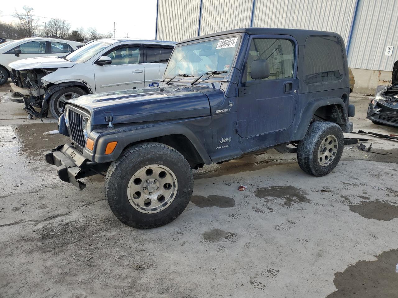  Salvage Jeep Wrangler