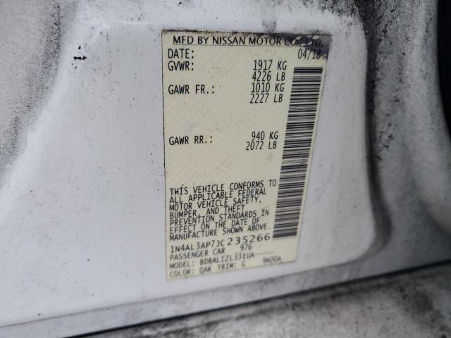 2018 NISSAN ALTIMA 2.5 1N4AL3AP7JC235266