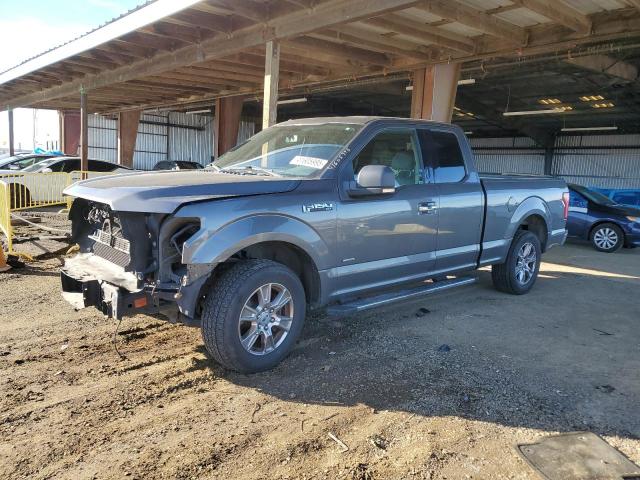 FORD F150 SUPER 2015 charcoal  gas 1FTEX1CP2FKF18852 photo #1