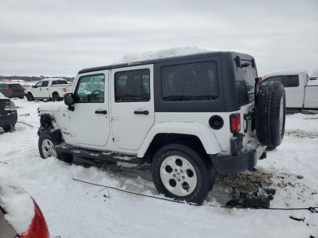 JEEP WRANGLER U 2013 white  flexible fuel 1C4HJWEGXDL549962 photo #3