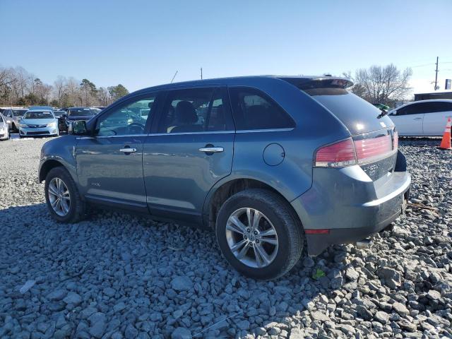 LINCOLN MKX 2010 blue 4dr spor gas 2LMDJ8JC6ABJ27227 photo #3