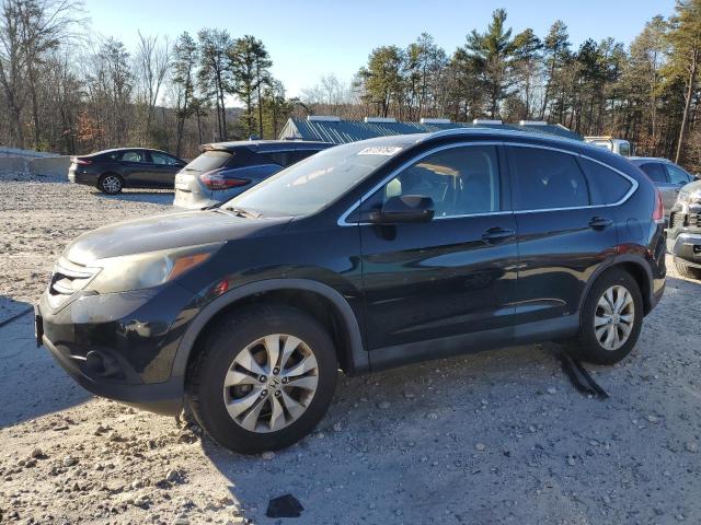 HONDA CR-V EXL 2013 black  gas 2HKRM4H75DH631548 photo #1