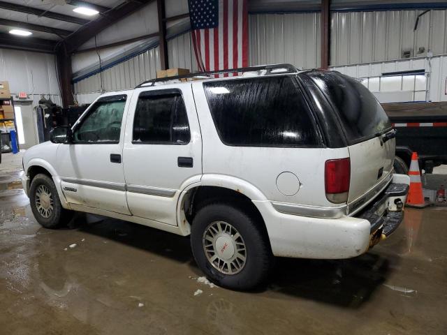 GMC JIMMY 2001 white  gas 1GKDT13W112100391 photo #3