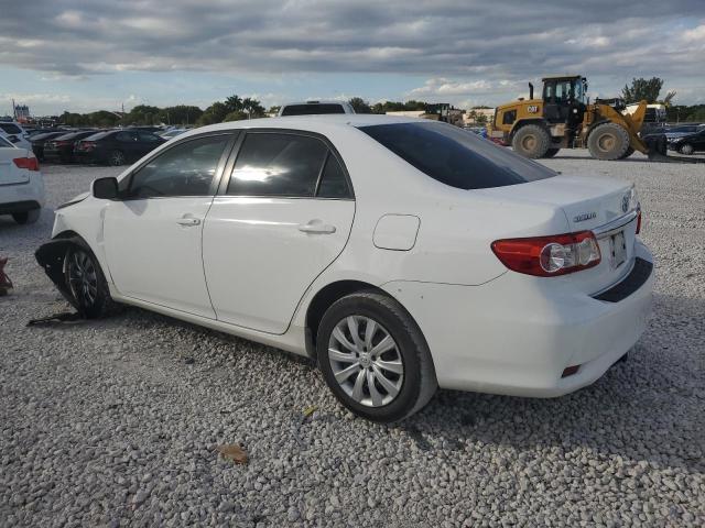 TOYOTA COROLLA BA 2013 white  gas 5YFBU4EE5DP116153 photo #3