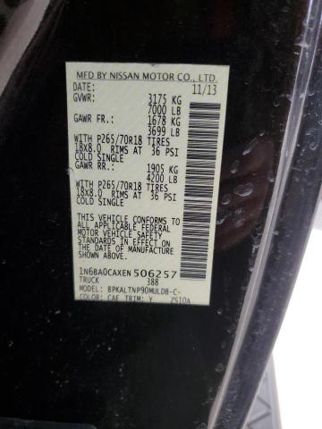 2014 NISSAN TITAN S - 1N6BA0CAXEN506257