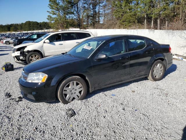 DODGE AVENGER SE 2014 black  gas 1C3CDZABXEN130601 photo #1