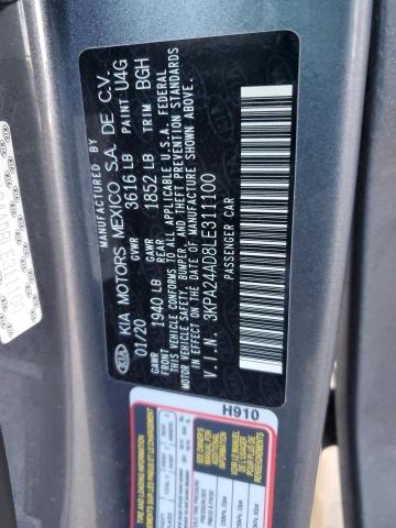 2020 KIA RIO LX - 3KPA24AD8LE311100