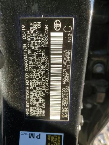 2020 TOYOTA COROLLA SE - JTDS4RCE0LJ032891