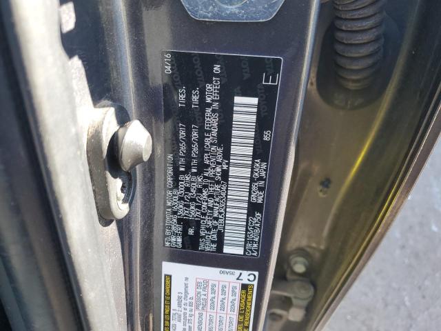 2016 TOYOTA 4RUNNER SR - JTEBU5JR3G5340467