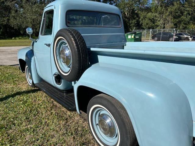 FORD F100 PICKU 1954 blue   1954F0RDF100 photo #4