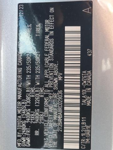 2024 LEXUS RX 350 BAS - 2T2BAMBA8RC029036