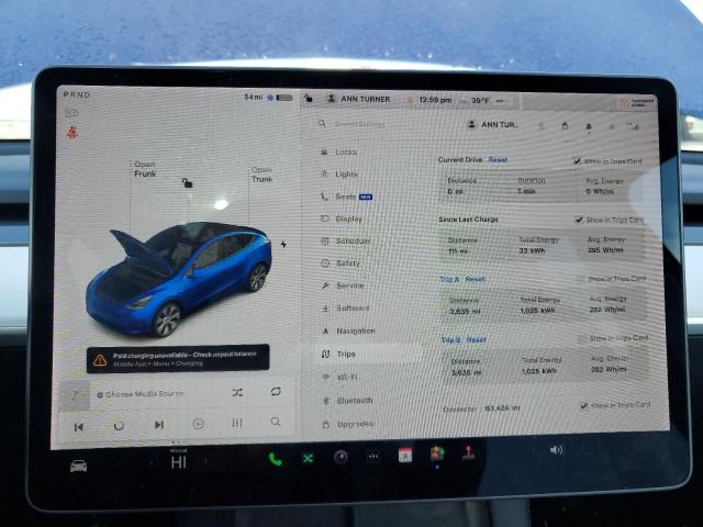 2022 TESLA MODEL Y - 7SAYGDEE2NF311886