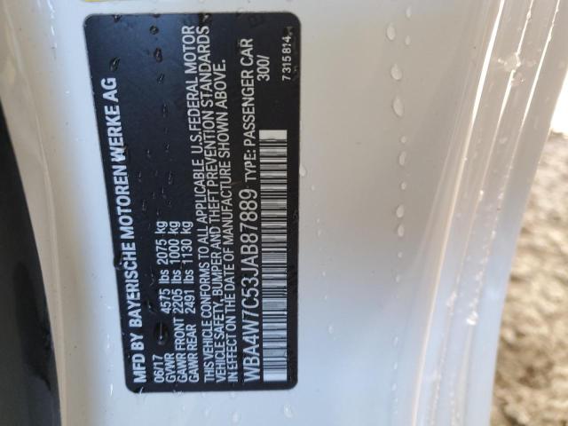 2018 BMW 440I WBA4W7C53JAB87889