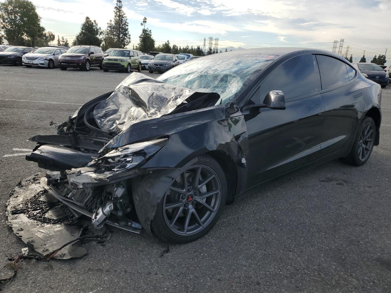 5YJ3E1EA9NF318715 TESLA MODEL 3 2022
