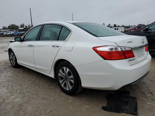 HONDA ACCORD LX 2014 white  gas 1HGCR2F30EA249546 photo #3