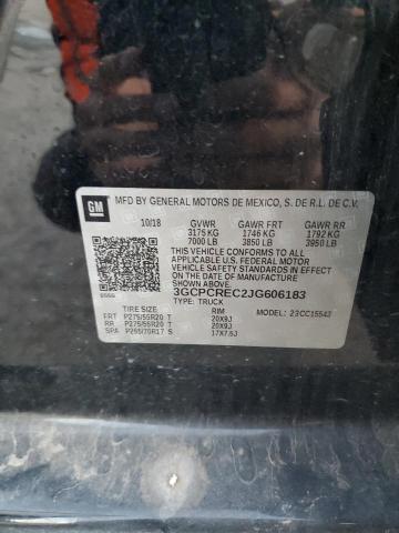 2018 CHEVROLET SILVERADO - 3GCPCREC2JG606183