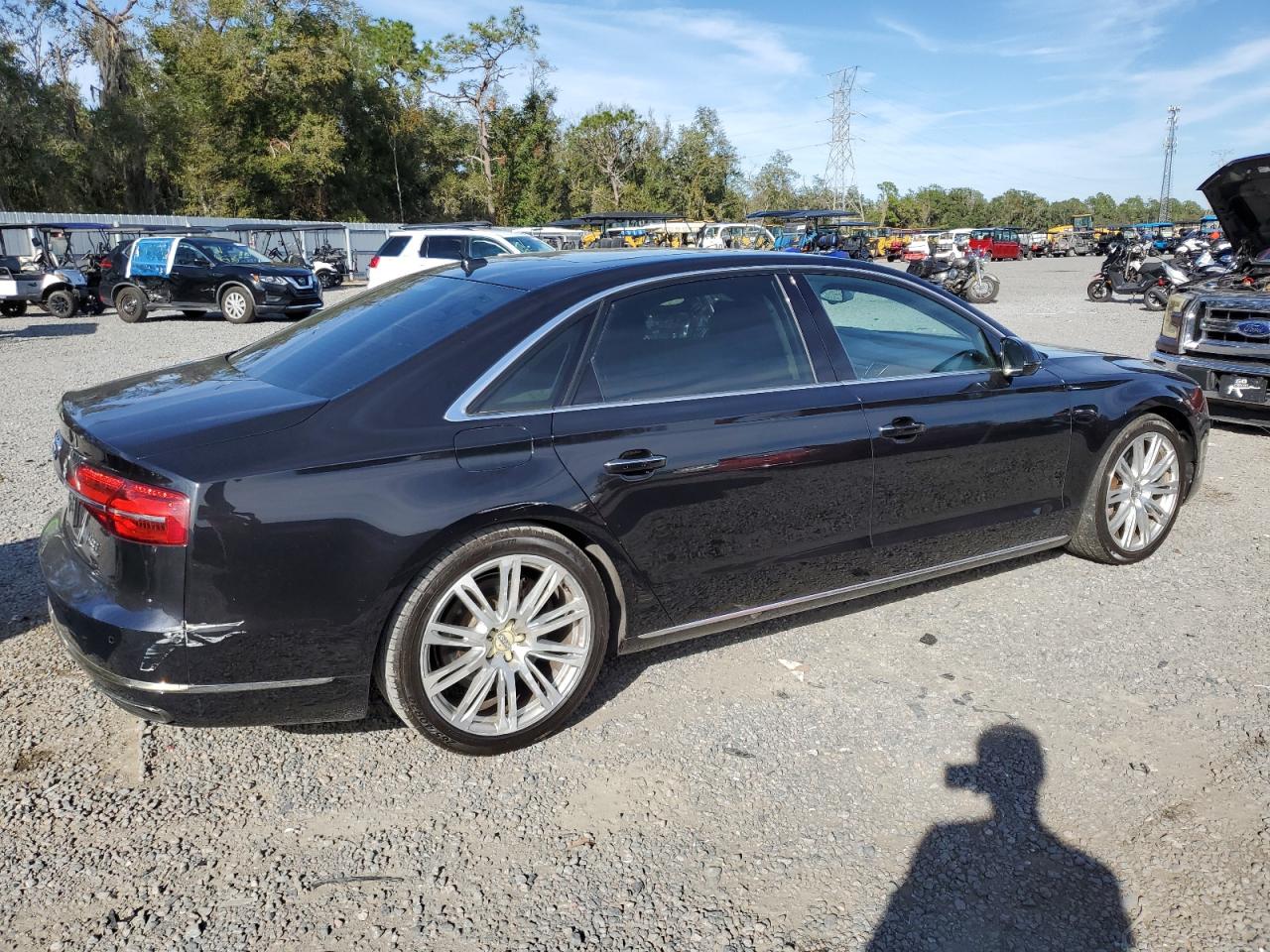 Lot #3056289398 2015 AUDI A8 L QUATT